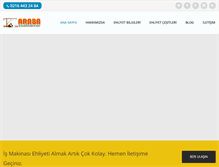 Tablet Screenshot of ismakinasiehliyeti.net